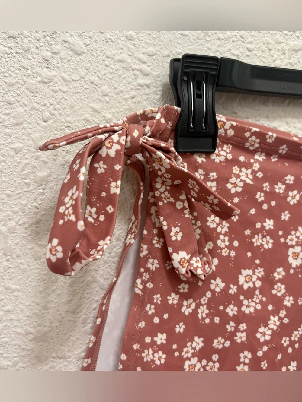 Andie Swim Sarong Coverup in Ditsy Floral Rose Pink NWT Size Medium